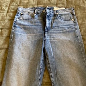Rag & bone Nina, high rise, ankle flare, jeans